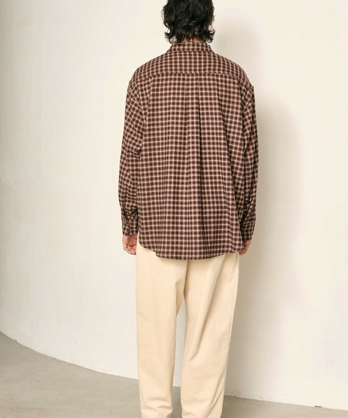 Kelen(ケレン)の「「KELEN MENS / ケレン メンズ」BRETON(シャツ/ブラウス・メンズ・ブラック/ブラウン/グレイッシュベージュ・42/38/40)」の12枚目の写真