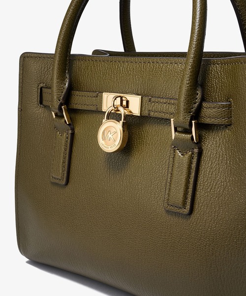 MICHAEL KORS(マイケルコース)の「HAMILTON MODERNE レザー クロスボディバッグ スモール(ハンドバッグ・レディース・グリーン系・FREE)」の4枚目の写真