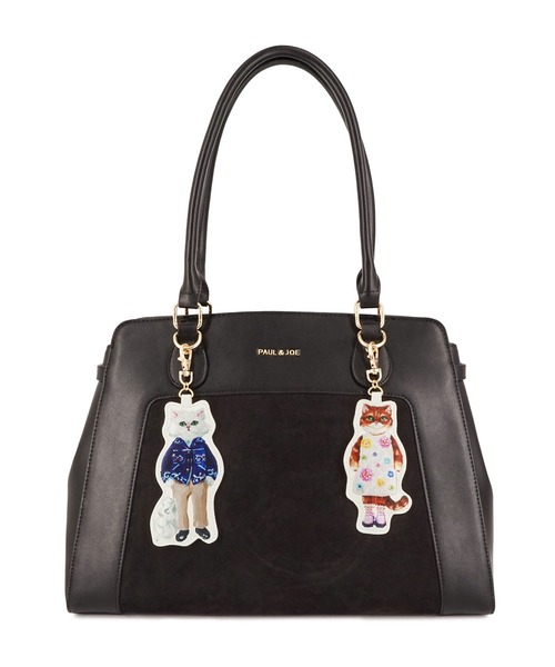 PAUL & JOE ACCESSOIRES(ポールアンドジョーアクセソワ)の「PAUL & JOE ACCESSOIRES (ポール&ジョーアクセソワ)トートバッグ PJA-B1473 BAG WITH GIPSY&NOUNETTE CHARM(トートバッグ・レディース・ブラウン/ブラック・FREE)」の10枚目の写真