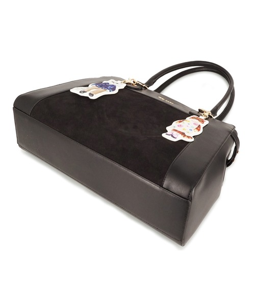 PAUL & JOE ACCESSOIRES(ポールアンドジョーアクセソワ)の「PAUL & JOE ACCESSOIRES (ポール&ジョーアクセソワ)トートバッグ PJA-B1473 BAG WITH GIPSY&NOUNETTE CHARM(トートバッグ・レディース・ブラウン/ブラック・FREE)」の13枚目の写真