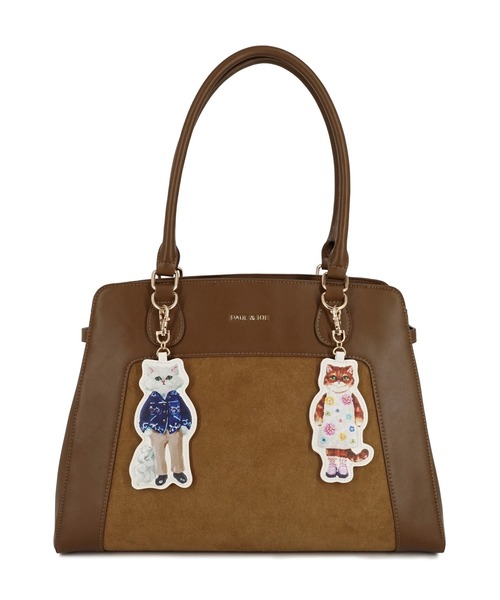 PAUL & JOE ACCESSOIRES(ポールアンドジョーアクセソワ)の「PAUL & JOE ACCESSOIRES (ポール&ジョーアクセソワ)トートバッグ PJA-B1473 BAG WITH GIPSY&NOUNETTE CHARM(トートバッグ・レディース・ブラウン/ブラック・FREE)」の17枚目の写真
