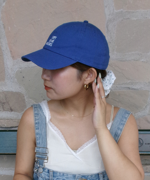 SLOBE IENA（スローブイエナ）の「Left Bank Books SLOBE別注 キャップ（キャップ・レディース・ピンク/ブルー/ライトグレー/ベージュ系その他・FREE）」の3枚目の写真