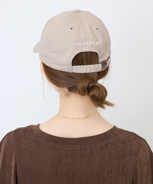 SLOBE IENA（スローブイエナ）の「Left Bank Books SLOBE別注 キャップ（キャップ・レディース・ピンク/ブルー/ライトグレー/ベージュ系その他・FREE）」の14枚目の写真