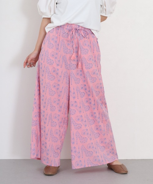 KILKI（キルキー）の「kilki 　ワイドイージーパンツ　シューズ（その他パンツ・レディース・ブルー系/ピンク系・FREE）」の10枚目の写真