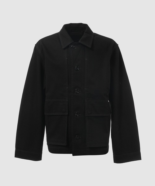 LEMAIRE(ルメール)の「BOXY JACKET(その他アウター・メンズ・ブラック・S/XS/M)」の1枚目の写真