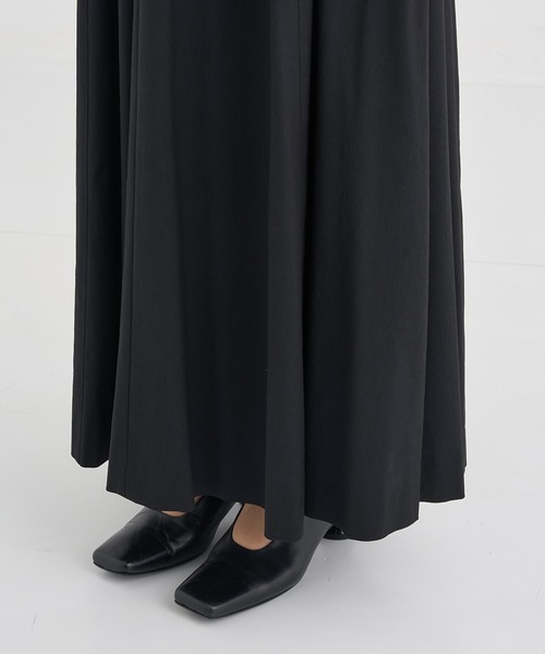 AKIRANAKA(アキラナカ)の「【AKIRANAKA/アキラナカ】Tamara drape sleeve dress BK(ワンピース・レディース・ブラック・1)」の8枚目の写真