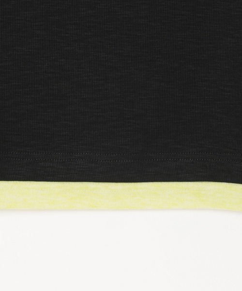 PAGEBOY(ページボーイ)の「オフショルレイヤードヘンリー(Tシャツ/カットソー・レディース・ブラック/グレー/ローズ・FREE)」の18枚目の写真