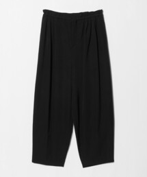 <ATON>ワイド テーパードパンツ