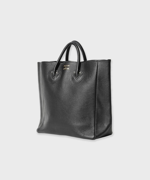 YOUNG&OLSEN The DRYGOODS STORE(ヤングアンドオルセン)の「YOUNG & OLSEN/ EMBOSSED LEATHER TOTE M / Y02501-GD003 秋服 冬服(トートバッグ・レディース・ブラック/ブラウン・FREE)」の3枚目の写真