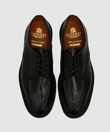 「SANDERS」W-NAME LEATHER DARBY SHOES