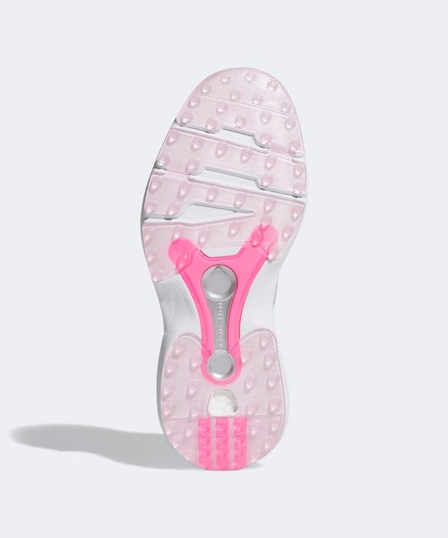 adidas(アディダス)の「MC70 スパイクレス ゴルフ / MC70 SPIKELESS GOLF【adidas Golf/アディダスゴルフ】(スニーカー・レディース・ホワイト×シルバー・22.5cm/23.5cm/24.5cm/25.5cm/23.0cm/24.0cm/25.0cm/26.0cm/22.0cm)」の3枚目の写真