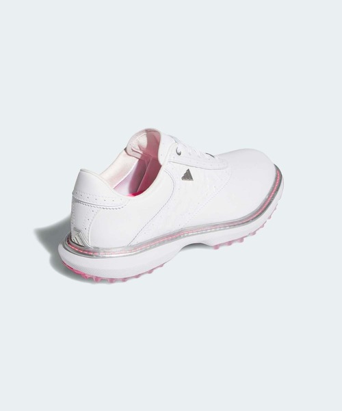 adidas(アディダス)の「MC70 スパイクレス ゴルフ / MC70 SPIKELESS GOLF【adidas Golf/アディダスゴルフ】(スニーカー・レディース・ホワイト×シルバー・22.5cm/23.5cm/24.5cm/25.5cm/23.0cm/24.0cm/25.0cm/26.0cm/22.0cm)」の5枚目の写真