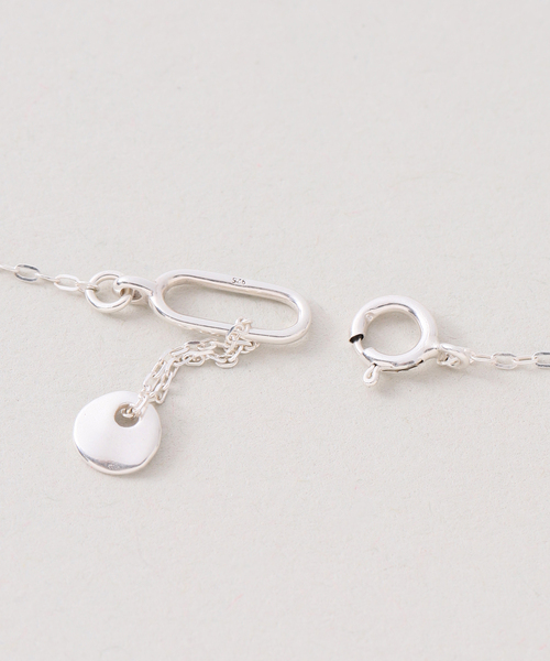 norme(ノーム)の「《追加》norme/ノーム tag chain necklace(シルバー)(ネックレス・レディース・シルバー・FREE)」の7枚目の写真