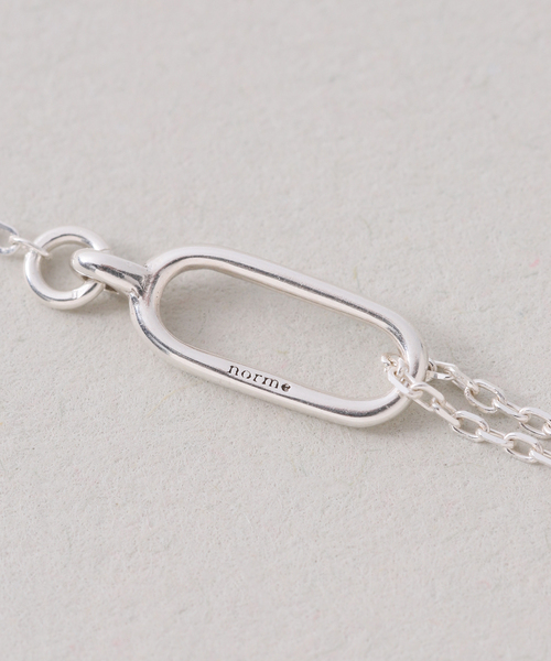 norme(ノーム)の「《追加》norme/ノーム tag chain necklace(シルバー)(ネックレス・レディース・シルバー・FREE)」の10枚目の写真
