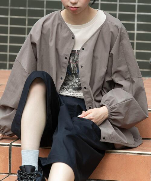 EKAL(エカル)の「『速乾/通気性』DOT AIR CARDIGAN(カーディガン/ボレロ・レディース・ネイビー/グレー/ブラック・ONE)」の2枚目の写真