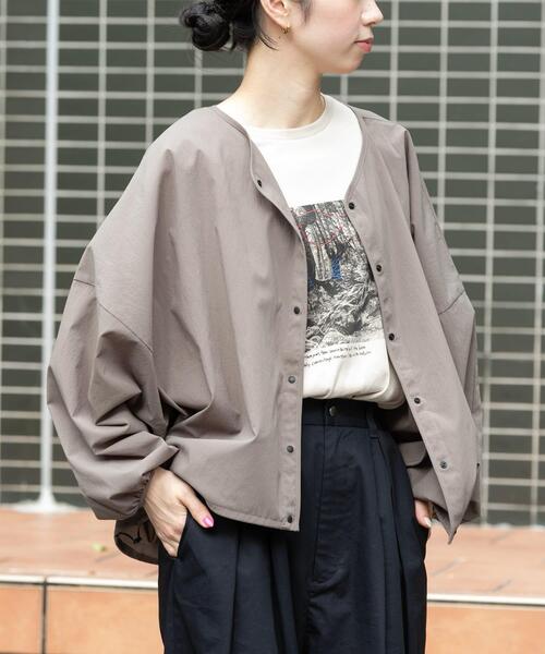 EKAL(エカル)の「『速乾/通気性』DOT AIR CARDIGAN(カーディガン/ボレロ・レディース・ネイビー/グレー/ブラック・ONE)」の13枚目の写真