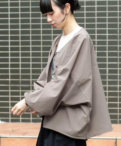 EKAL(エカル)の「『速乾/通気性』DOT AIR CARDIGAN(カーディガン/ボレロ・レディース・ネイビー/グレー/ブラック・ONE)」の14枚目の写真