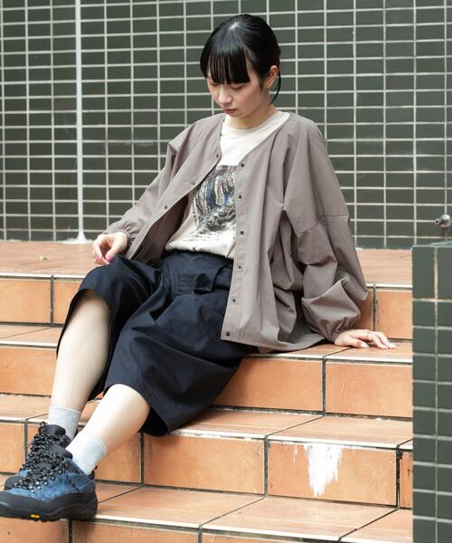 EKAL(エカル)の「『速乾/通気性』DOT AIR CARDIGAN(カーディガン/ボレロ・レディース・ネイビー/グレー/ブラック・ONE)」の19枚目の写真