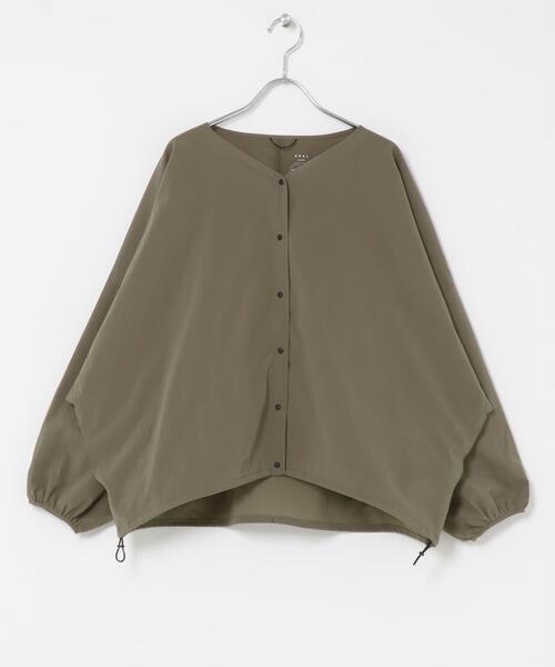 EKAL(エカル)の「『速乾/通気性』DOT AIR CARDIGAN(カーディガン/ボレロ・レディース・ネイビー/グレー/ブラック・ONE)」の20枚目の写真