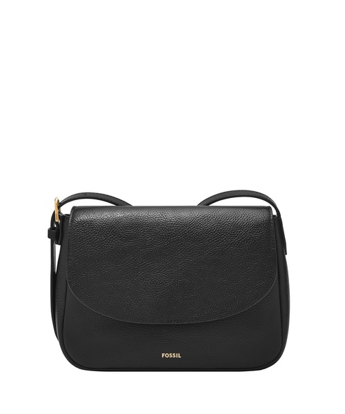 FOSSIL(フォッシル)の「フォッシル 斜めがけバッグ レディース レザー ブラック スマホ収納可 SHB3306001(ショルダーバッグ・レディース・ブラック・FREE)」の1枚目の写真