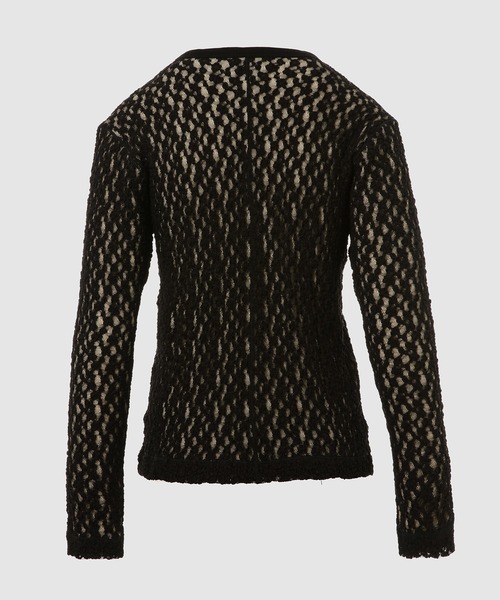 TANAKA(タナカ)の「LONG SLEEVE TEE(Tシャツ/カットソー・レディース・ブラック・M/S)」の2枚目の写真