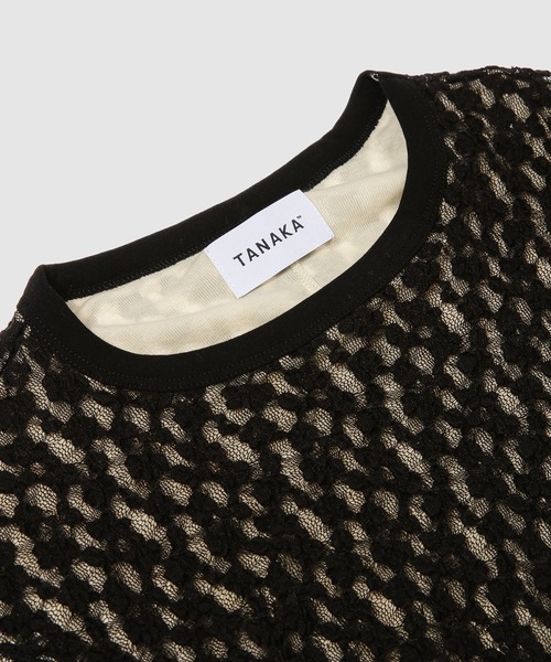 TANAKA(タナカ)の「LONG SLEEVE TEE(Tシャツ/カットソー・レディース・ブラック・M/S)」の3枚目の写真