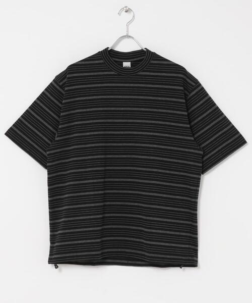 URBAN RESEARCH(アーバンリサーチ)の「ES.U BORDER SS T-SHIRTS(Tシャツ/カットソー・メンズ・ブラック系その他/グレー系その他・MEDIUM/LARGE/X-LARGE)」の3枚目の写真
