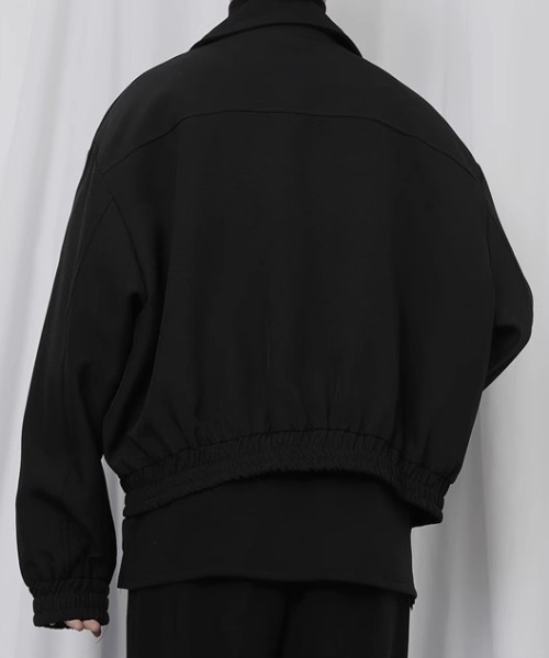 B.R.U（ブル）の「ファイヤーマンバックルブルゾン（ブルゾン・メンズ・ブラック・LARGE/MEDIUM）」の4枚目の写真