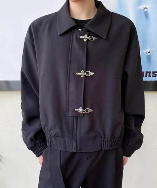 B.R.U（ブル）の「ファイヤーマンバックルブルゾン（ブルゾン・メンズ・ブラック・LARGE/MEDIUM）」の7枚目の写真