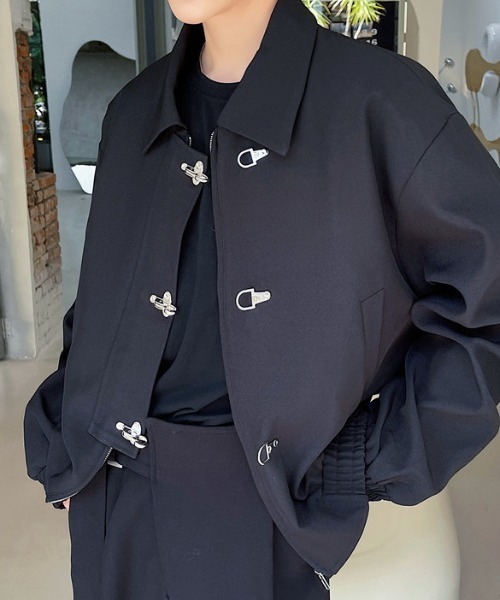 B.R.U（ブル）の「ファイヤーマンバックルブルゾン（ブルゾン・メンズ・ブラック・LARGE/MEDIUM）」の10枚目の写真