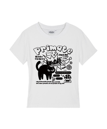 MAD CAT レディース スリムフィット 半袖Tシャツ 5 COLORS