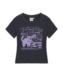 MAD CAT レディース スリムフィット 半袖Tシャツ 5 COLORS