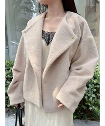 【WEB限定カラーあり】ボアブルゾン