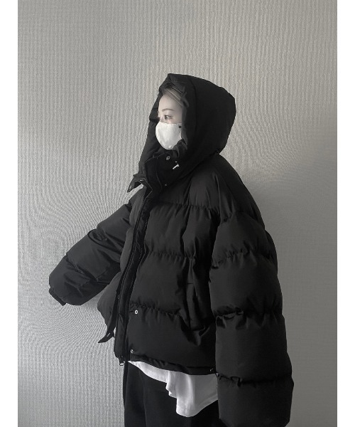 YACA（ヤーカ）の「wide down jacket/ワイドダウンジャケット（ダウンジャケット/コート・レディース・ホワイト・FREE）」の9枚目の写真