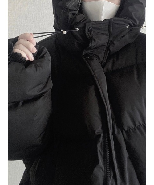 YACA（ヤーカ）の「wide down jacket/ワイドダウンジャケット（ダウンジャケット/コート・レディース・ホワイト・FREE）」の10枚目の写真