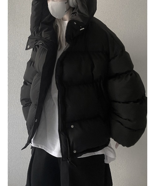 YACA（ヤーカ）の「wide down jacket/ワイドダウンジャケット（ダウンジャケット/コート・レディース・ホワイト・FREE）」の12枚目の写真