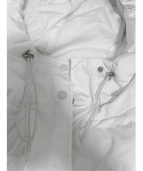 YACA（ヤーカ）の「wide down jacket/ワイドダウンジャケット（ダウンジャケット/コート・レディース・ホワイト・FREE）」の16枚目の写真