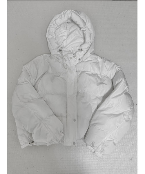 YACA（ヤーカ）の「wide down jacket/ワイドダウンジャケット（ダウンジャケット/コート・レディース・ホワイト・FREE）」の19枚目の写真