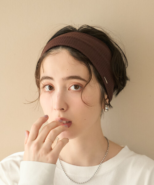 FREAK'S STORE(フリークスストア)の「ヘアバンド(ヘアバンド・レディース・ブラック/ブラウン/グレー・ONE SIZE)」の3枚目の写真
