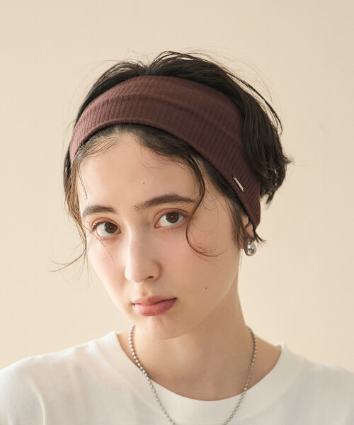FREAK'S STORE(フリークスストア)の「ヘアバンド(ヘアバンド・レディース・ブラック/ブラウン/グレー・ONE SIZE)」の6枚目の写真
