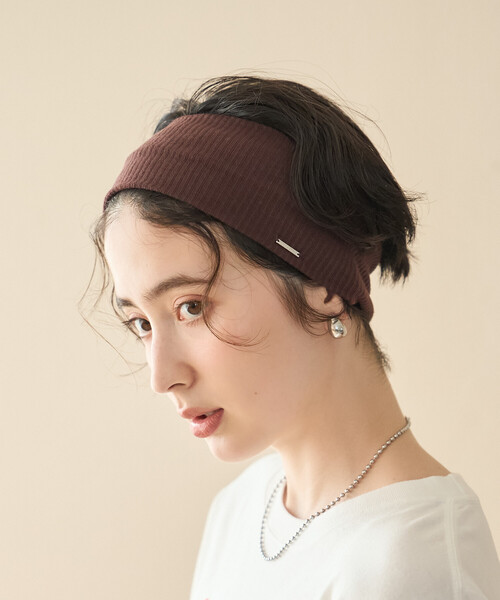 FREAK'S STORE(フリークスストア)の「ヘアバンド(ヘアバンド・レディース・ブラック/ブラウン/グレー・ONE SIZE)」の7枚目の写真