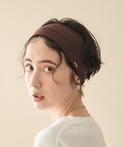 FREAK'S STORE(フリークスストア)の「ヘアバンド(ヘアバンド・レディース・ブラック/ブラウン/グレー・ONE SIZE)」の8枚目の写真