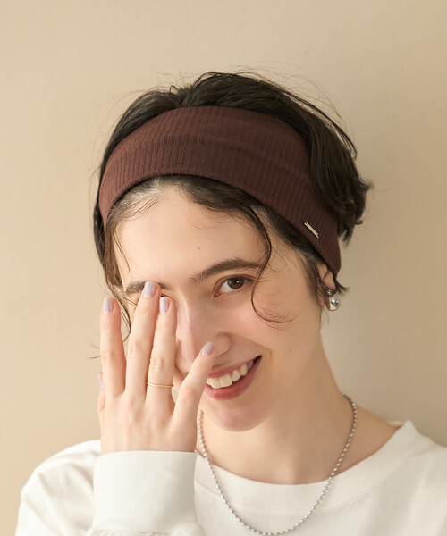 FREAK'S STORE(フリークスストア)の「ヘアバンド(ヘアバンド・レディース・ブラック/ブラウン/グレー・ONE SIZE)」の10枚目の写真