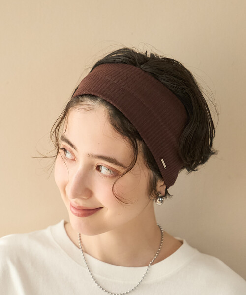 FREAK'S STORE(フリークスストア)の「ヘアバンド(ヘアバンド・レディース・ブラック/ブラウン/グレー・ONE SIZE)」の11枚目の写真