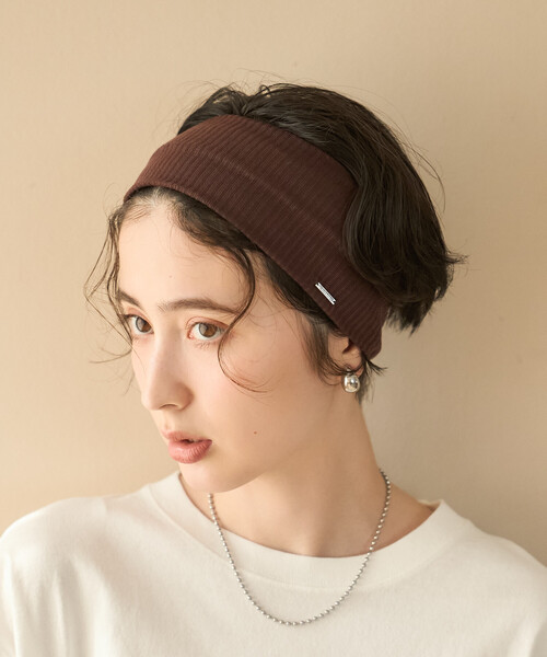FREAK'S STORE(フリークスストア)の「ヘアバンド(ヘアバンド・レディース・ブラック/ブラウン/グレー・ONE SIZE)」の12枚目の写真
