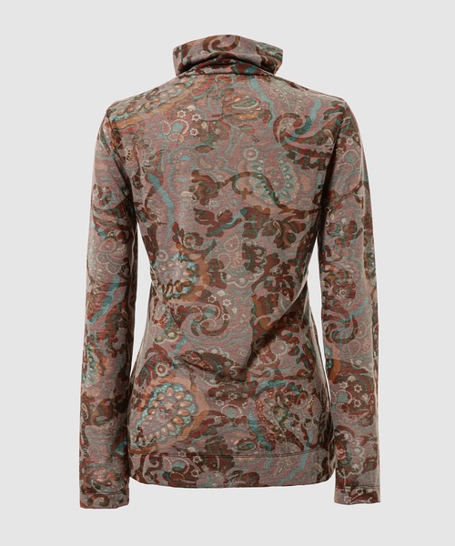 DRIES VAN NOTEN(ドリスヴァンノッテン)の「HUTALA 4108 W.K.T.NECK(Tシャツ/カットソー・レディース・ブラウン・XS/S)」の2枚目の写真