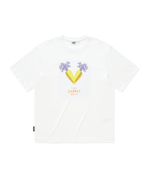 [グロサリー] キャロットアート 半袖Tシャツ ホワイト