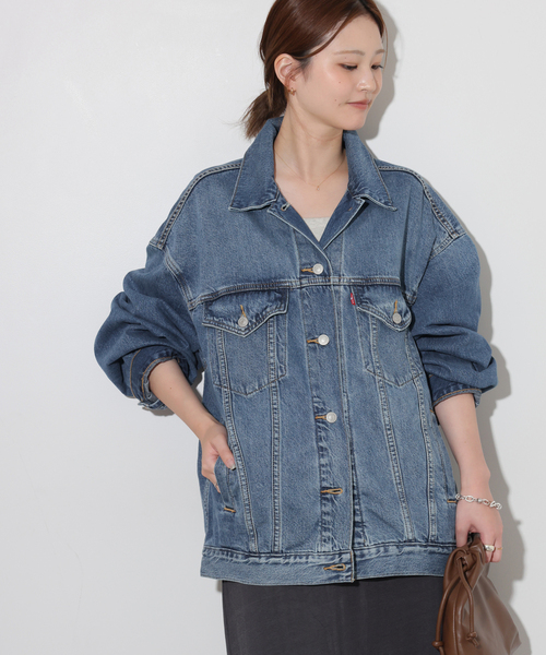 Levi's(リーバイス)の「【LEVI’S/リーバイス】XL WOMENS TRUCKER(デニムジャケット・レディース・ブルー・SMALL)」の6枚目の写真