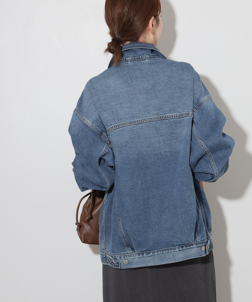 Levi's(リーバイス)の「【LEVI’S/リーバイス】XL WOMENS TRUCKER(デニムジャケット・レディース・ブルー・SMALL)」の10枚目の写真