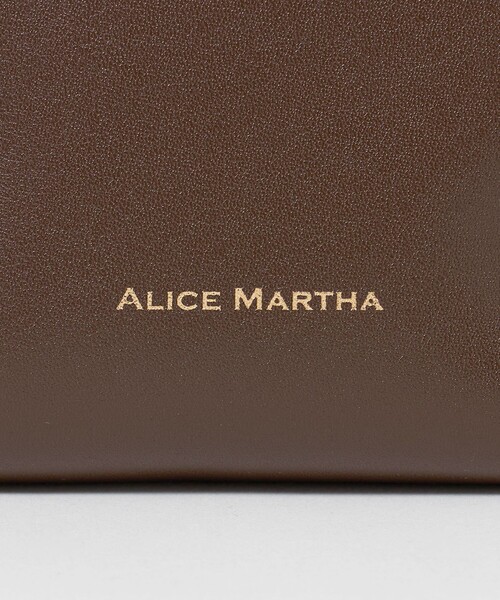 ALICE MARTHA(アリスマシャ)の「<ALICE MARTHA>CORA BIGBAG(ショルダーバッグ・レディース・ブラック/ダークブラウン・FREE)」の14枚目の写真